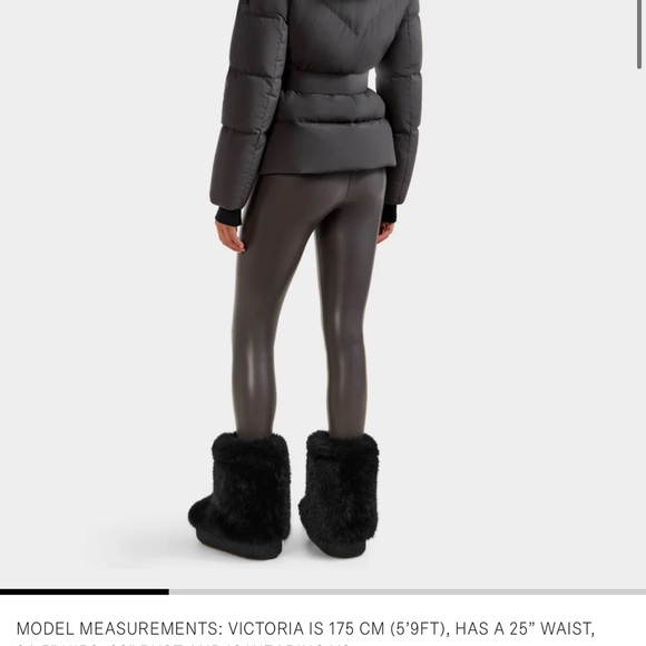 RUDSAK Charcoal Puffer Jacket with Belt - Picture 4 of 6